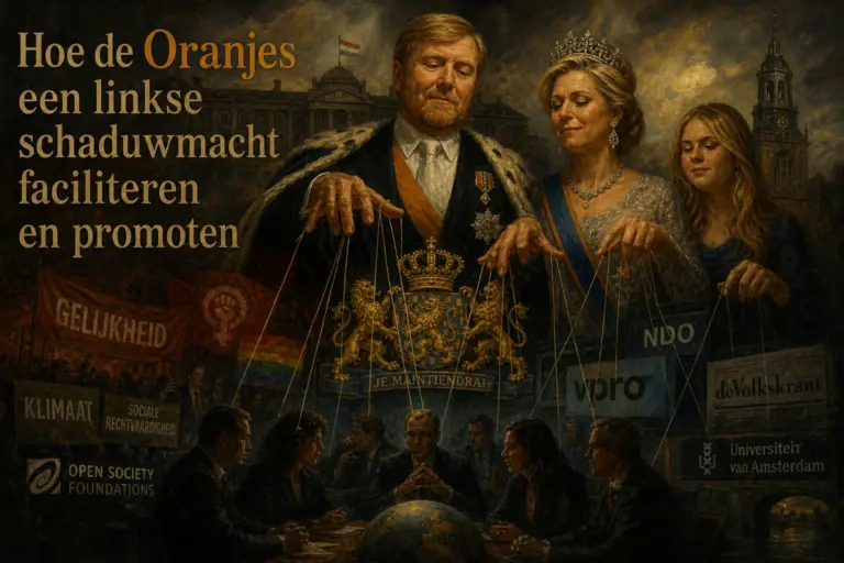 Hoe de Oranjes een linkse schaduwmacht faciliteren en promoten