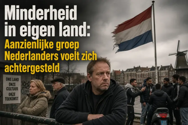Minderheid in eigen land: Aanzienlijke groep Nederlanders voelt zich achtergesteld
